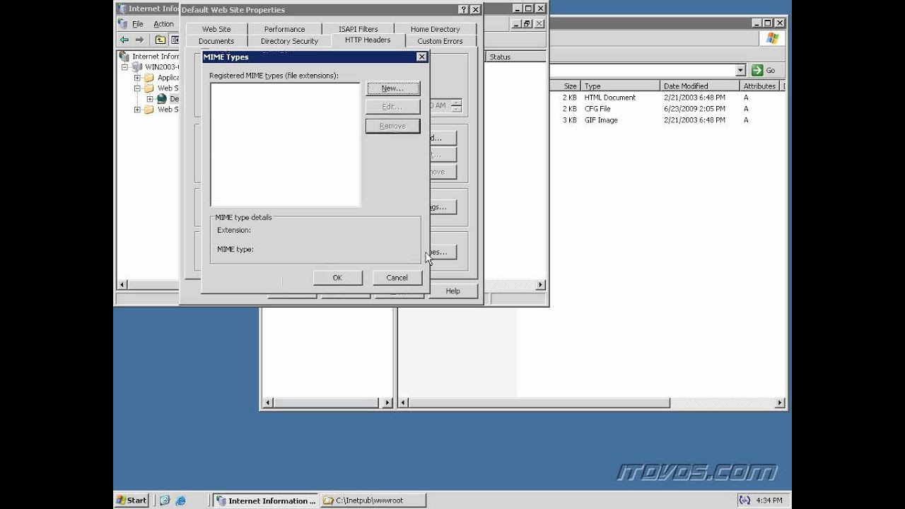 VMware vSphere CBT - Configure IIS Web Server for ks.cfg Access for ESX 4 Installation