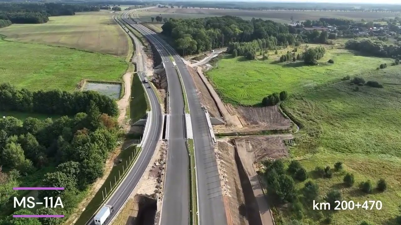 Budowa Drogi ekspresowej S6. Odcinek Sławno - Słupsk 08.09.2025 Inspekcja wizualna