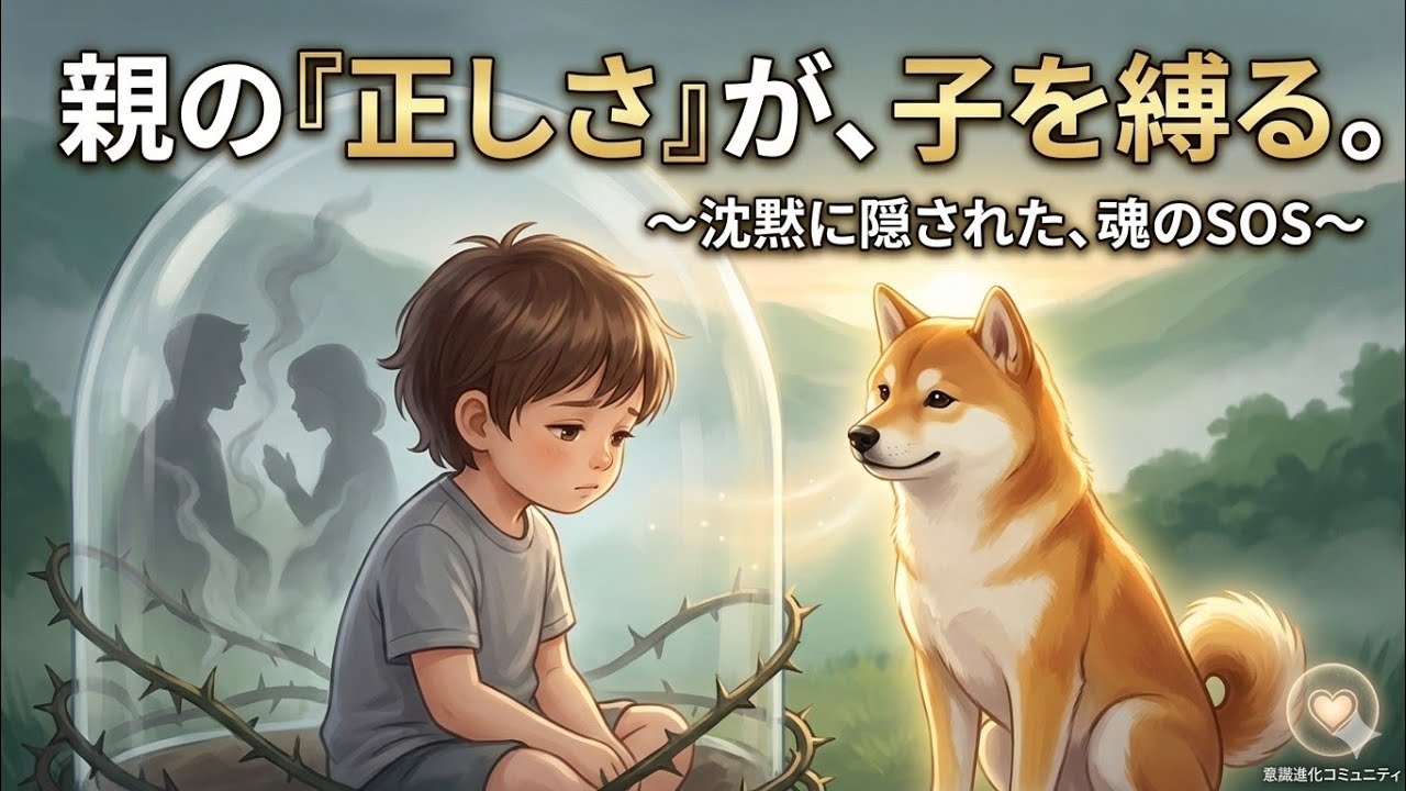 ​【魂のSOS】なぜ霊性が高い子は「沈黙」するのか？〜親の因果と、絆を繋ぎ直す知恵〜