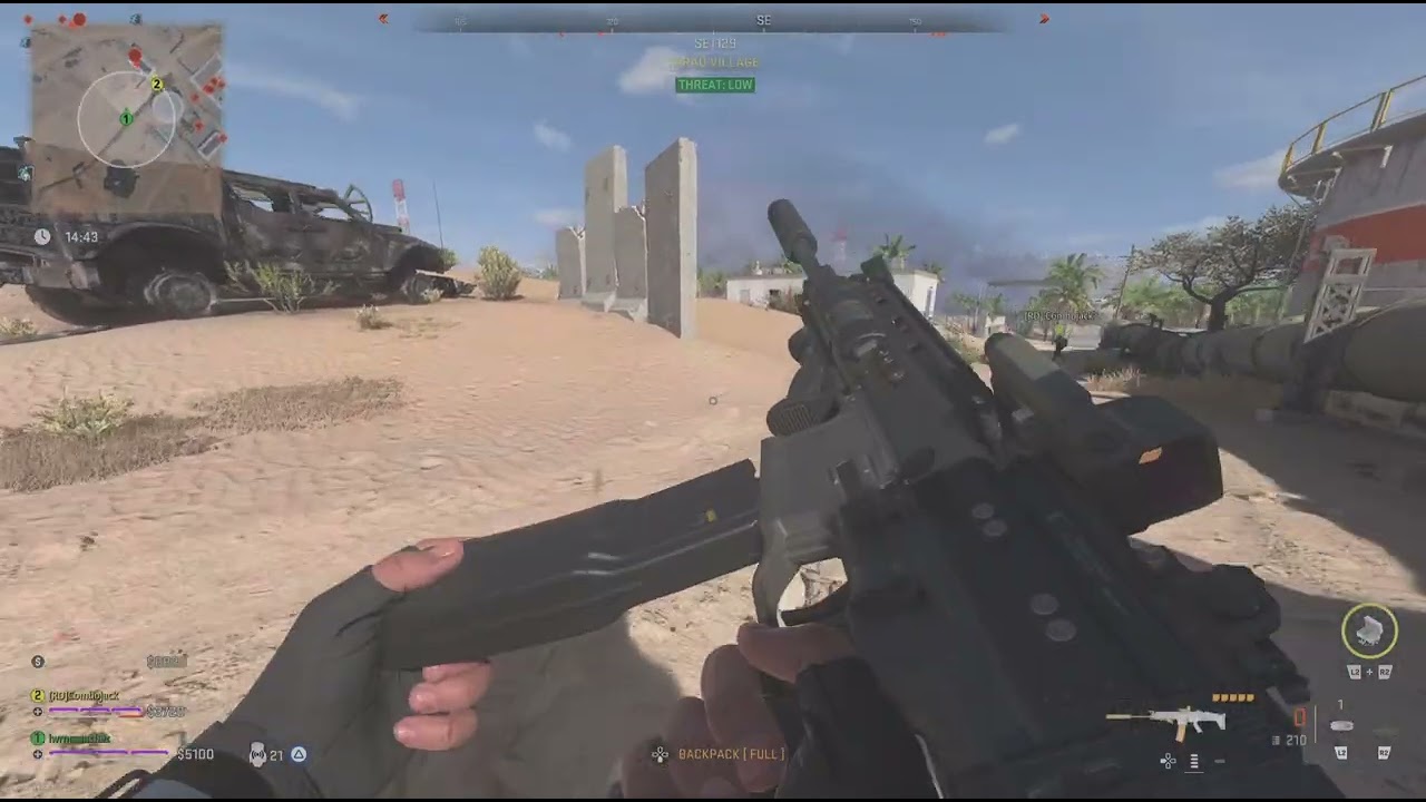 2 vs 14 in DMZ
