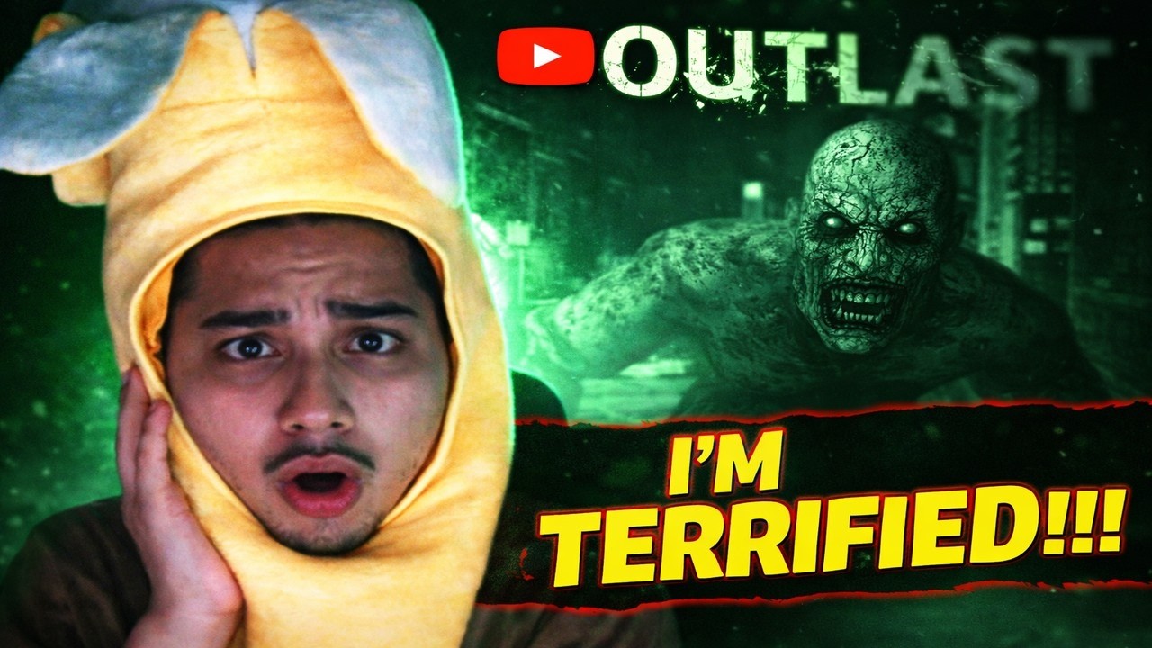 LIVE | BANANA MAN SCARED| OUTLAST