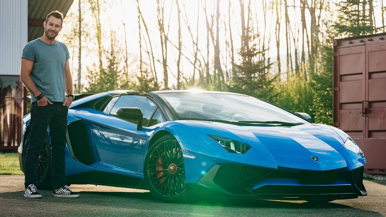 the loudest Lamborghini Aventador SV Roadster on the Autobahn ?! / The Supercar Diaries