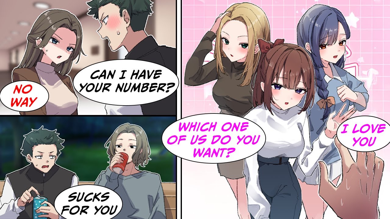 [Manga Dub] I suddenly become popular to the girls and 3 girls ask me out, but... [RomCom]
