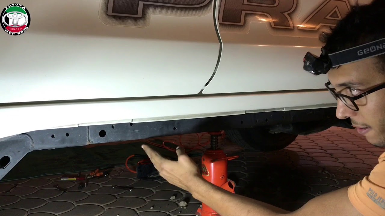حل لمشلكة نظام التوازن في البرادو في اكس - prado vx 2011 kdss adjusting
