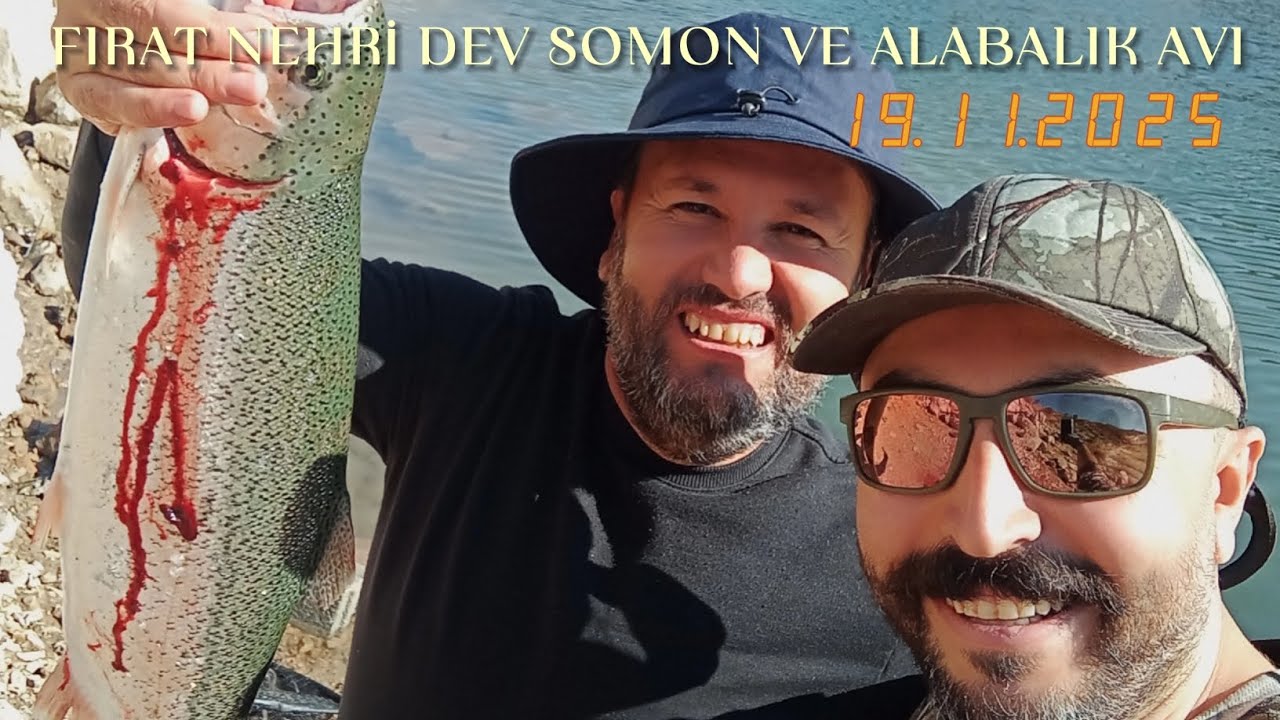 FIRAT NEHRİ DEV SOMON VE ALABALIK AVI 2 ( DEV GİBİ SOMON VE ONLARCA ALABALIK YAKALADIK)