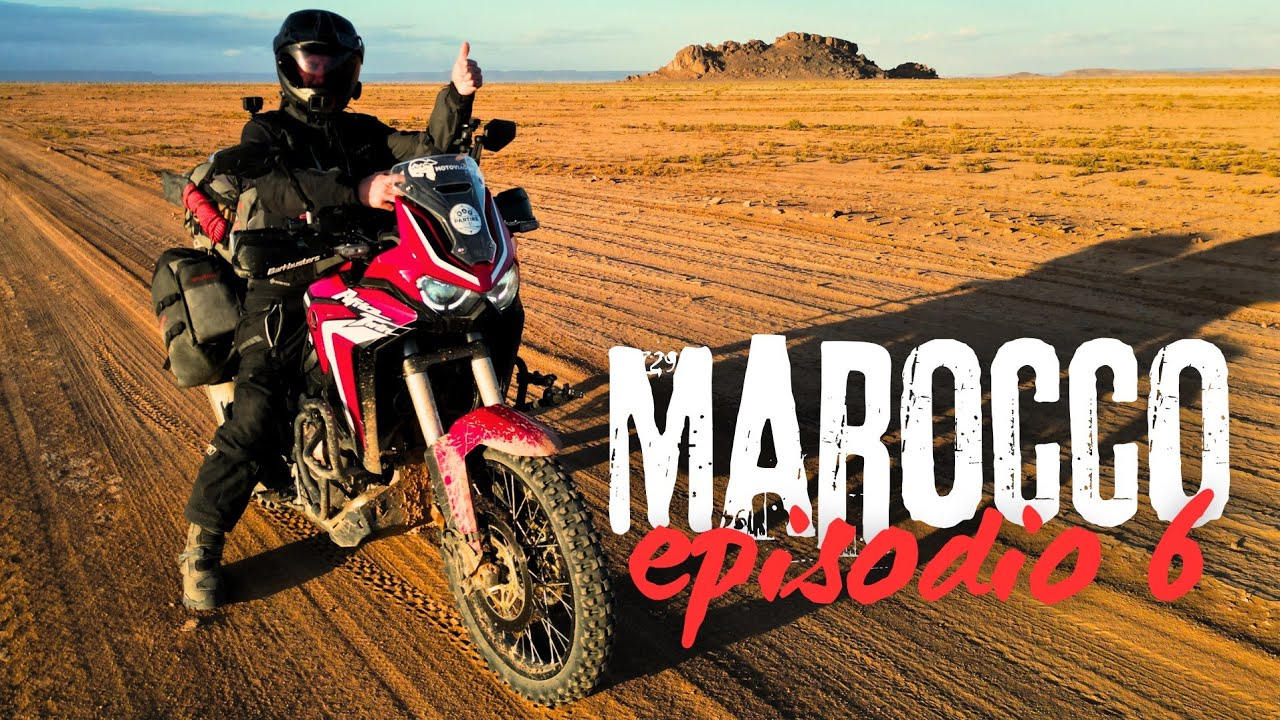 🇲🇦 Moto rotta a fine giornata 🧑‍🔧 Marocco in solitaria per il 20° anniversario di #partireper