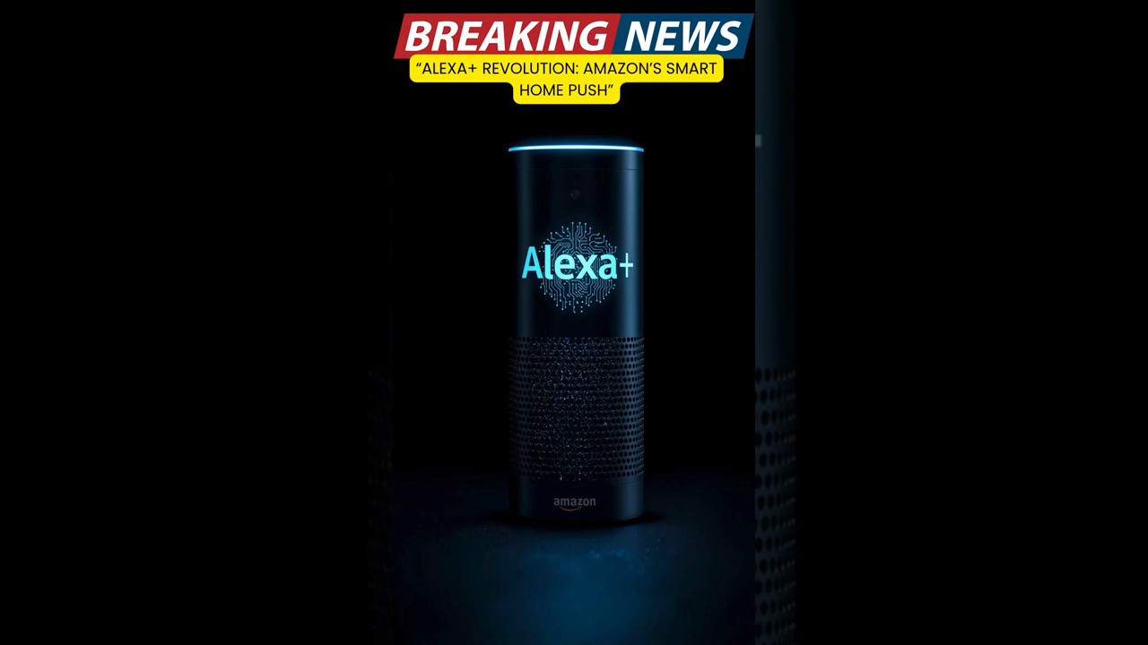 &ldquo;Alexa+ Revolution: Amazon&rsquo;s Smart Home Push&rdquo;