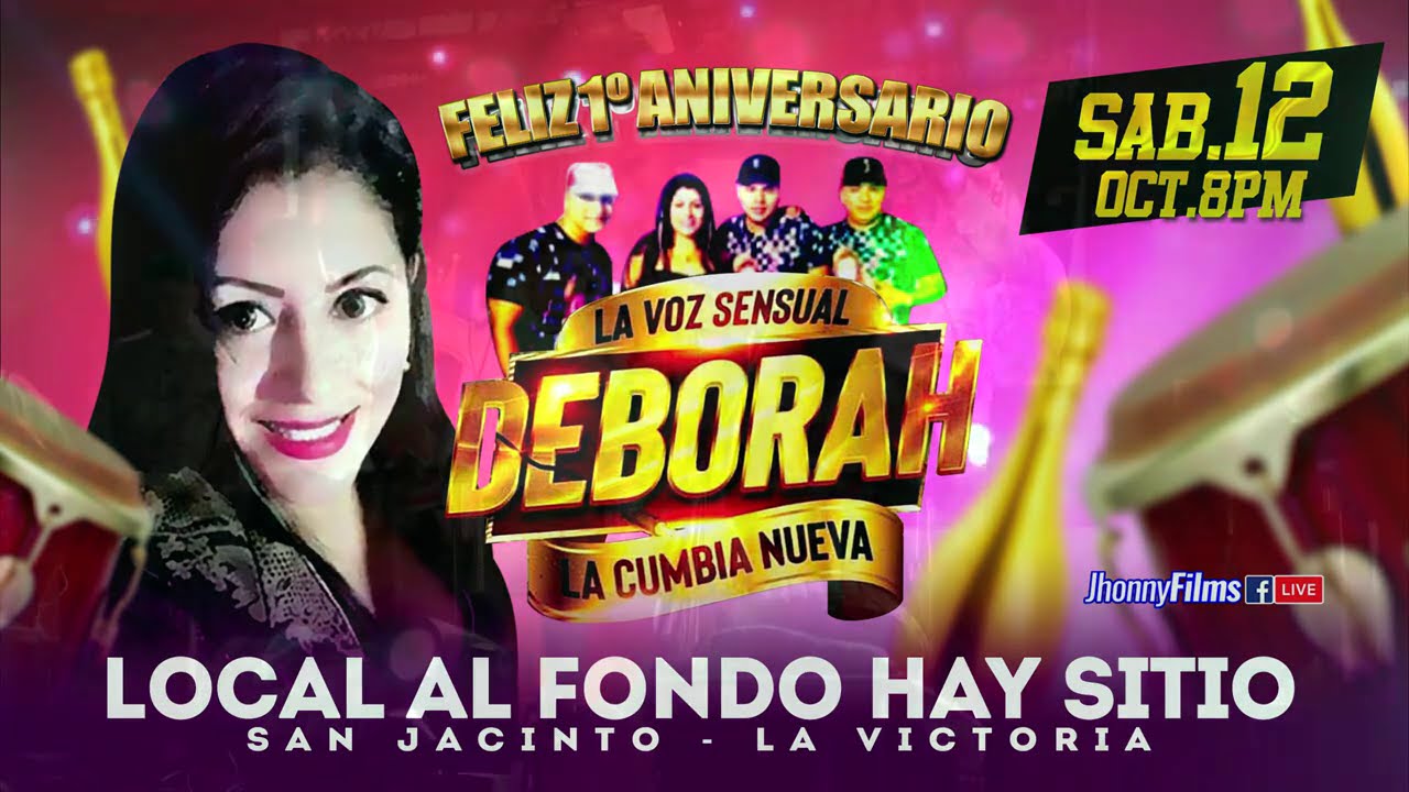 AMIGO TU NO SABES MIX...(D.R.) DEBORA Y LA CUMBIA NUEVA / AL FONDO HAY SITIO - SAN JACINTO
