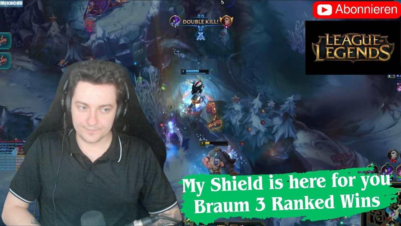 Braum Ranked 3 Wins - Iron to Platin-Climb - League Of Legends