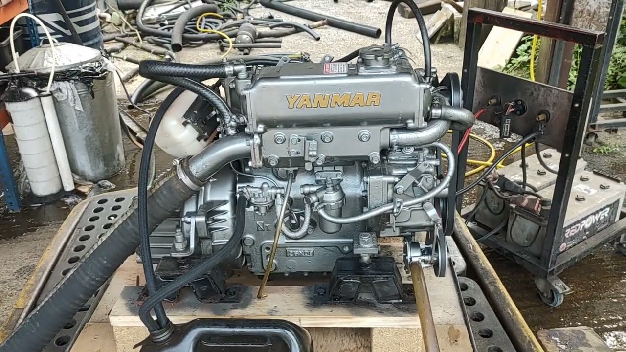 Yanmar 3GM30F 27hp Marine Diesel Engine 100823
