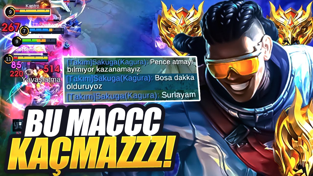 🔥 BU MA&Ccedil;I BENDEN BAŞKA KİMSE TAŞIYAMAZDI!! TAKIM SUR VERDİ BEN PES ETMEDİM!! | SALVATORE MLBB