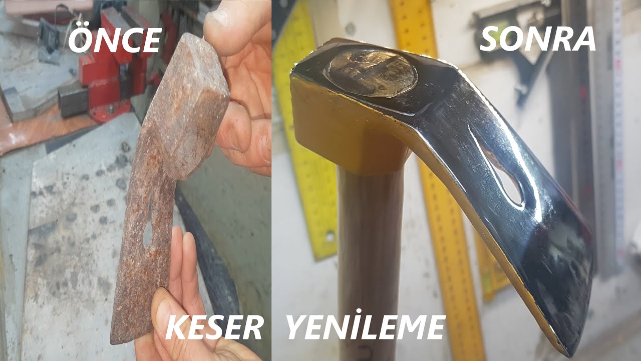 KESER YENİLEME - hurdadan bulduğumuz keseri yeniliyoruz - CUTTER RESTORATION