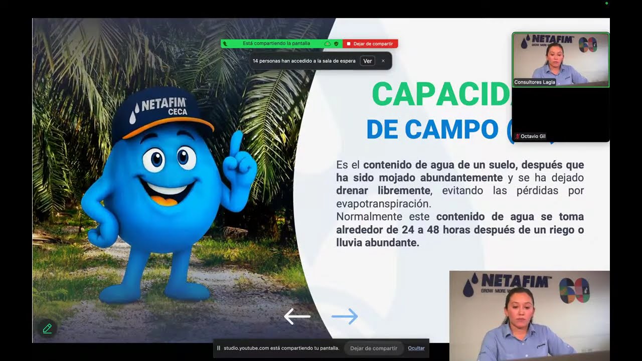 Escuela de Riego Netafim CECA | Transmisión en Vivo