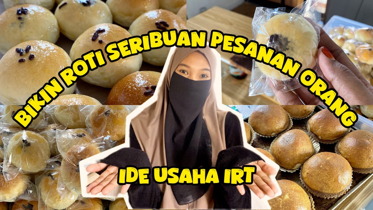 BIKIN IDE JUALAN ROTI SERIBUAN SIMPEL EMPUK DAN LEMBUT ‼️