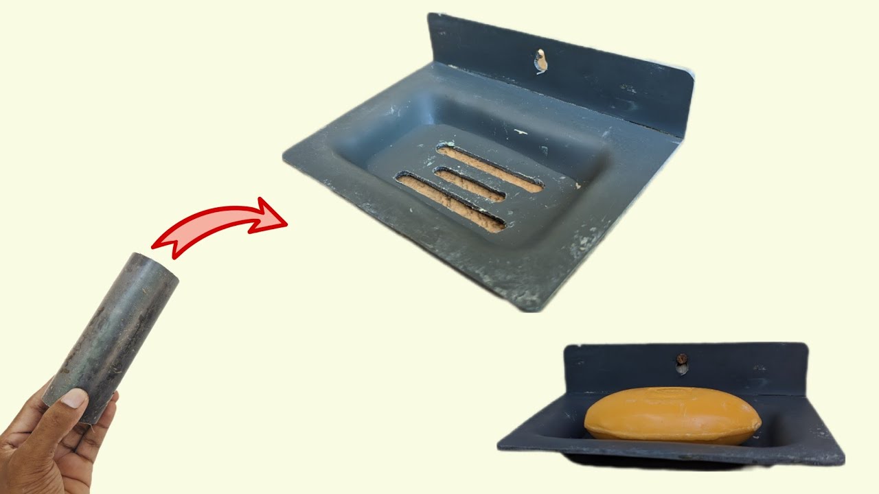 How to make a soap holder using a PVC pipe | S-Pearl