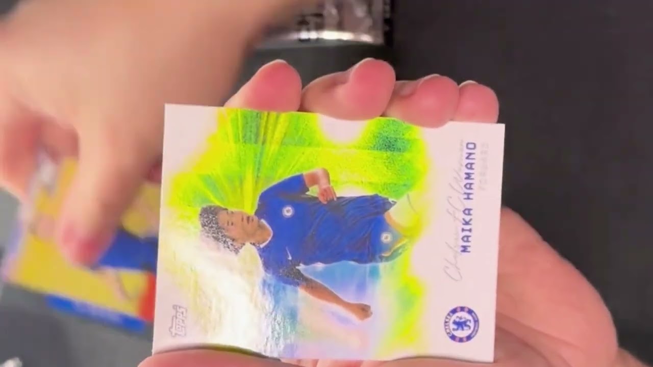 Team Set Chelsea 2025/2026 Topps Unboxing