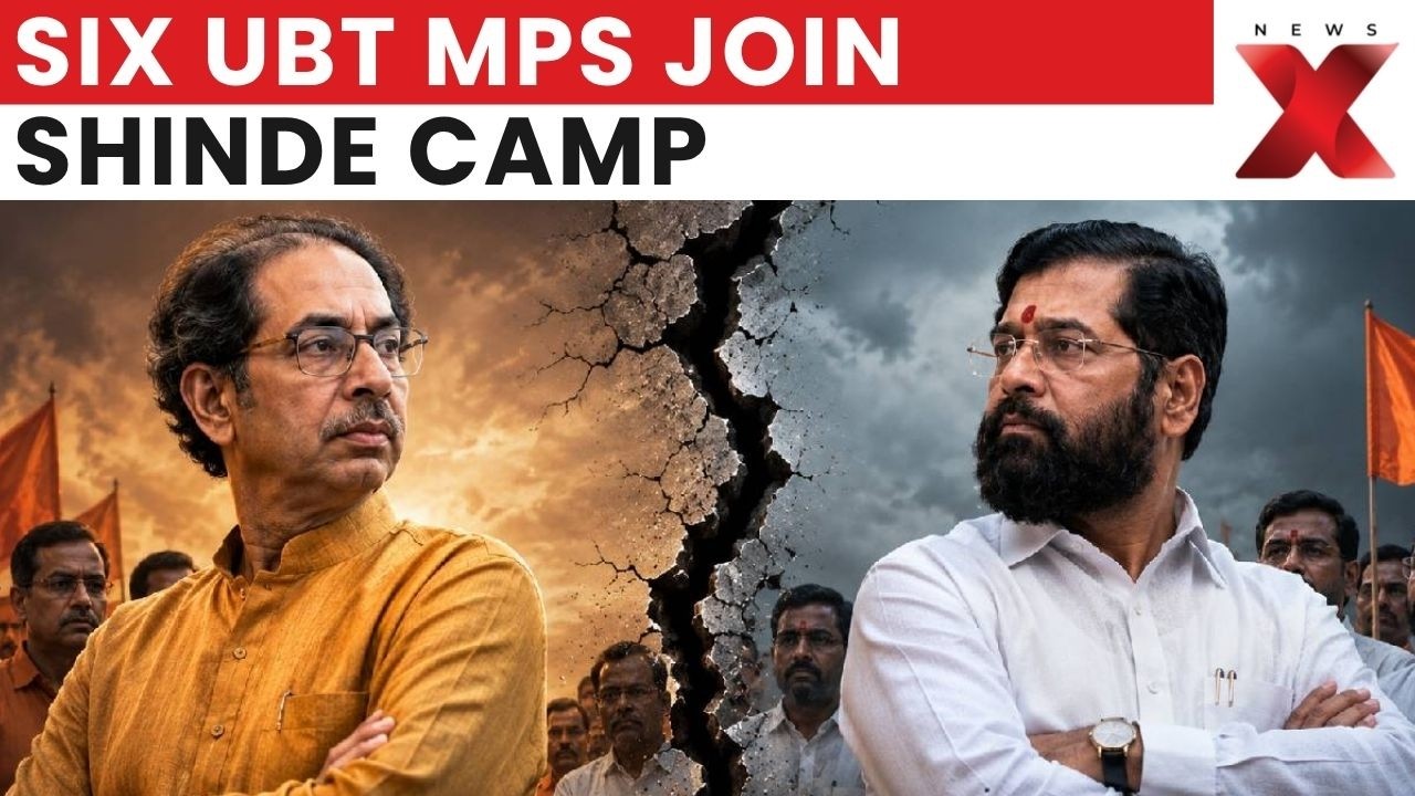 Shiv Sena UBT Crisis: 6 Rebel MPs Set to Join Shinde Camp, Uddhav Faces Major Blow | NewsX
