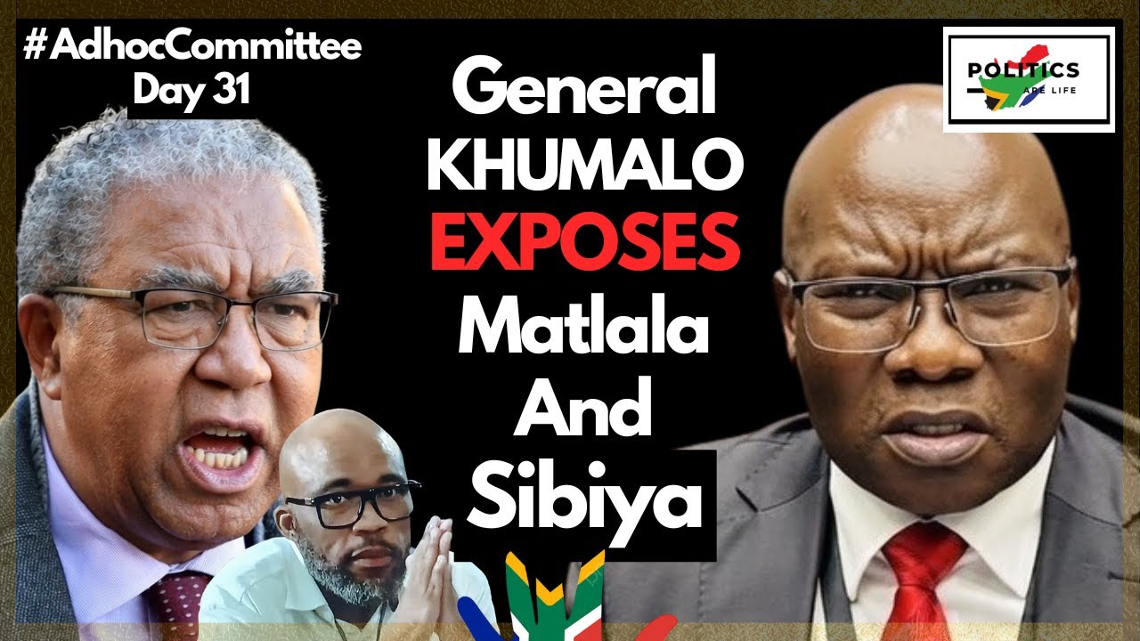Khumalo Details Matlala Lies To Parliament