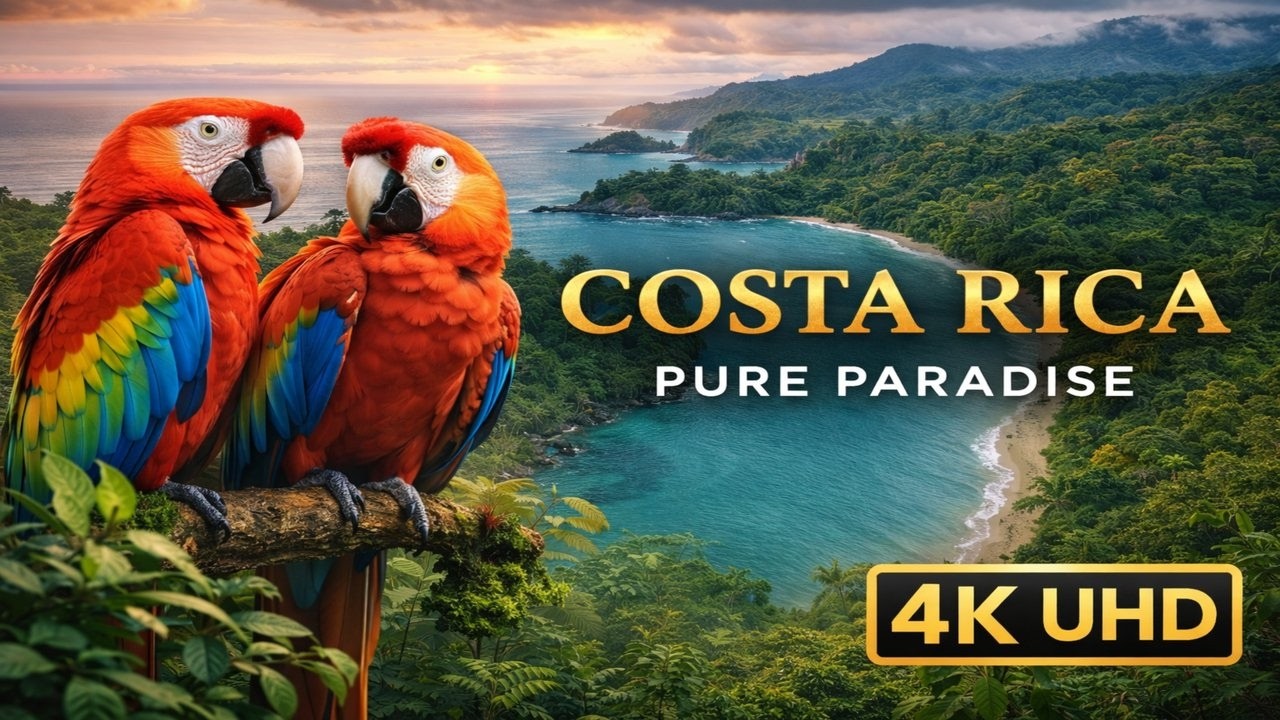 COSTA RICA JUNGLE | BEAUTIFUL WILDLIFE & NATURE IN 4K UHD