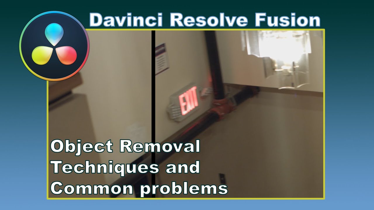 Object removal in Davinci Resolve Fusion and solutions to common problems