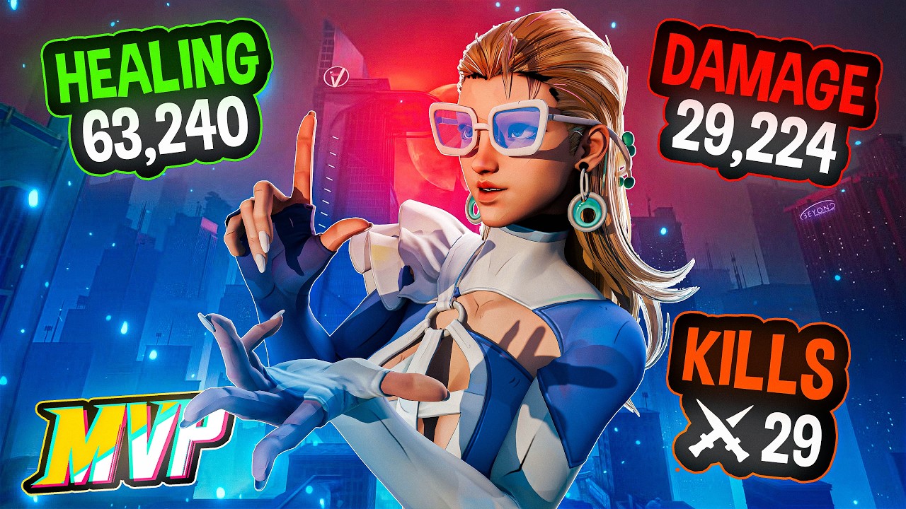 This is WHY you should play INVIS like me (29 KILLS + 29K DMG & 63K HEALING)