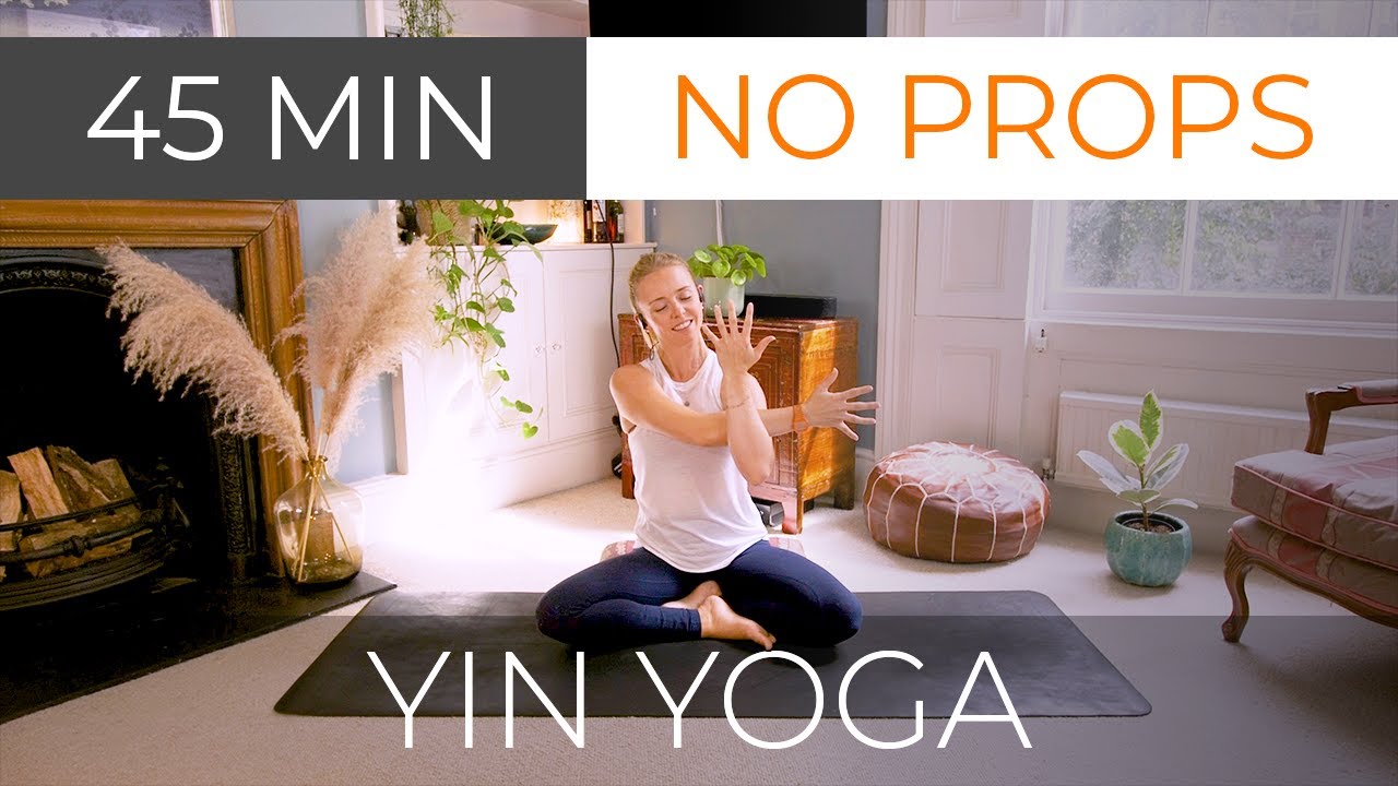 45 Minute Yin Yoga (No Props) | Yin Yoga with Alice Trow