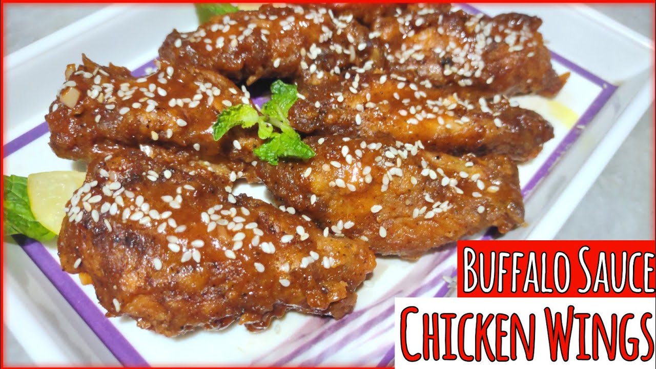 Chicken Wings 🍗 | Delicious And Easy Chicken Wings with Buffalo Sauce 😋