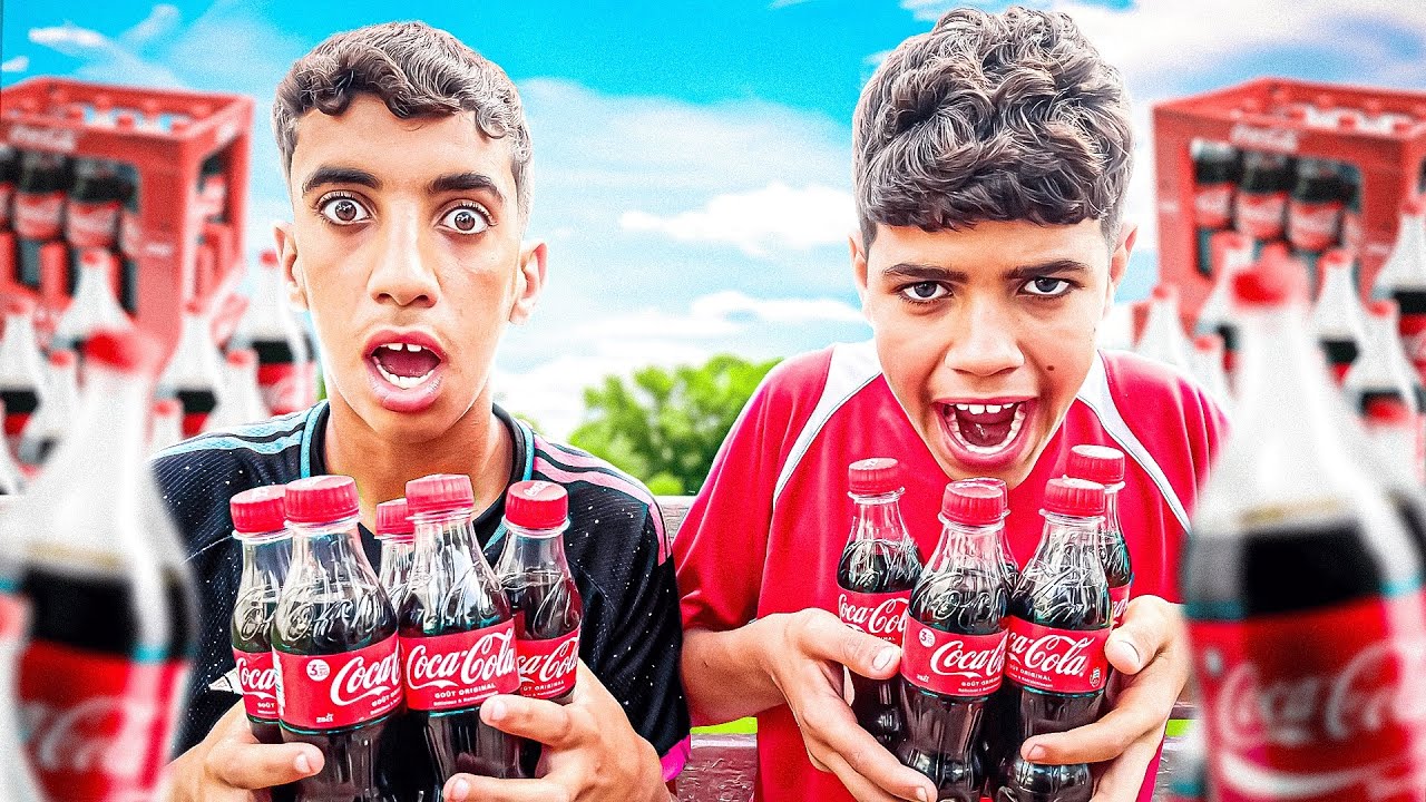 تحدي شرب كوكاكولا مقابل 1000 درهم (اصعب تحدي في القناة) 😱