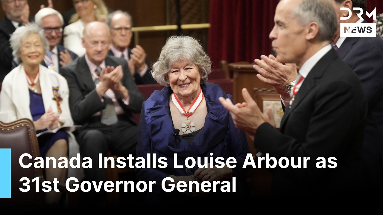 FULL CEREMONY: Louise Arbour Sworn In as Canada&rsquo;s 31st Governor General With PM Carney | AC1G