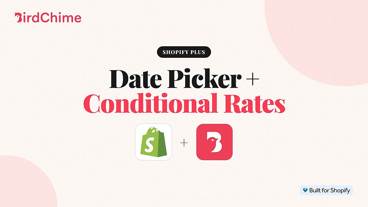 Shopify Plus | How to add the date picker in the Shopify Checkout page ? | Bird Pickup Delivery