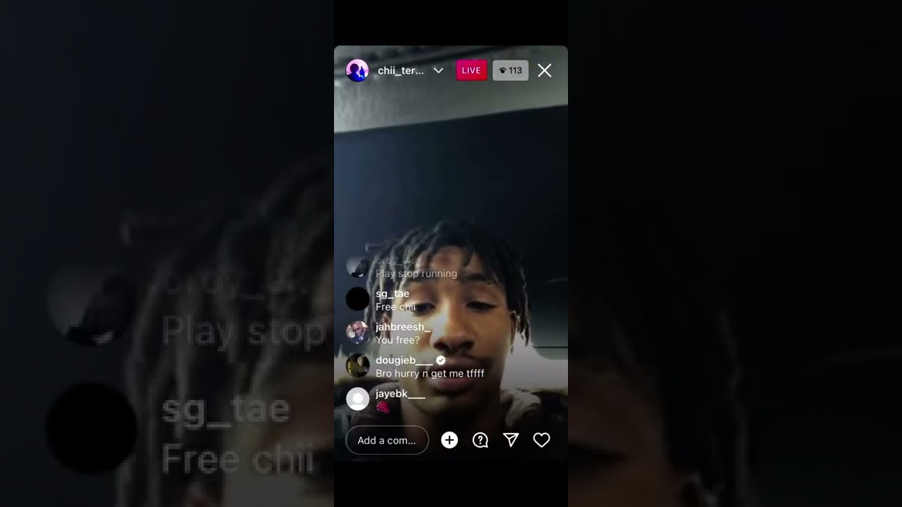 LAST CHII WVTTZ IG LIVE LISTENING TO KAY FLOCK UNRELEASED MUSIC #RIPCHIIWVTTZ 💔😔