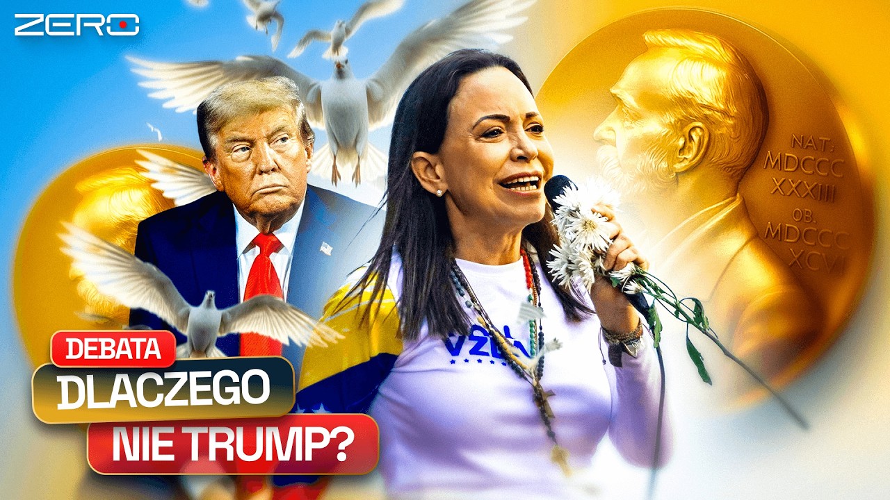 POKONAŁA TRUMPA. KIM JEST MARIA CORINA MACHADO? POKOJOWA NAGRODA NOBLA: DEBATA