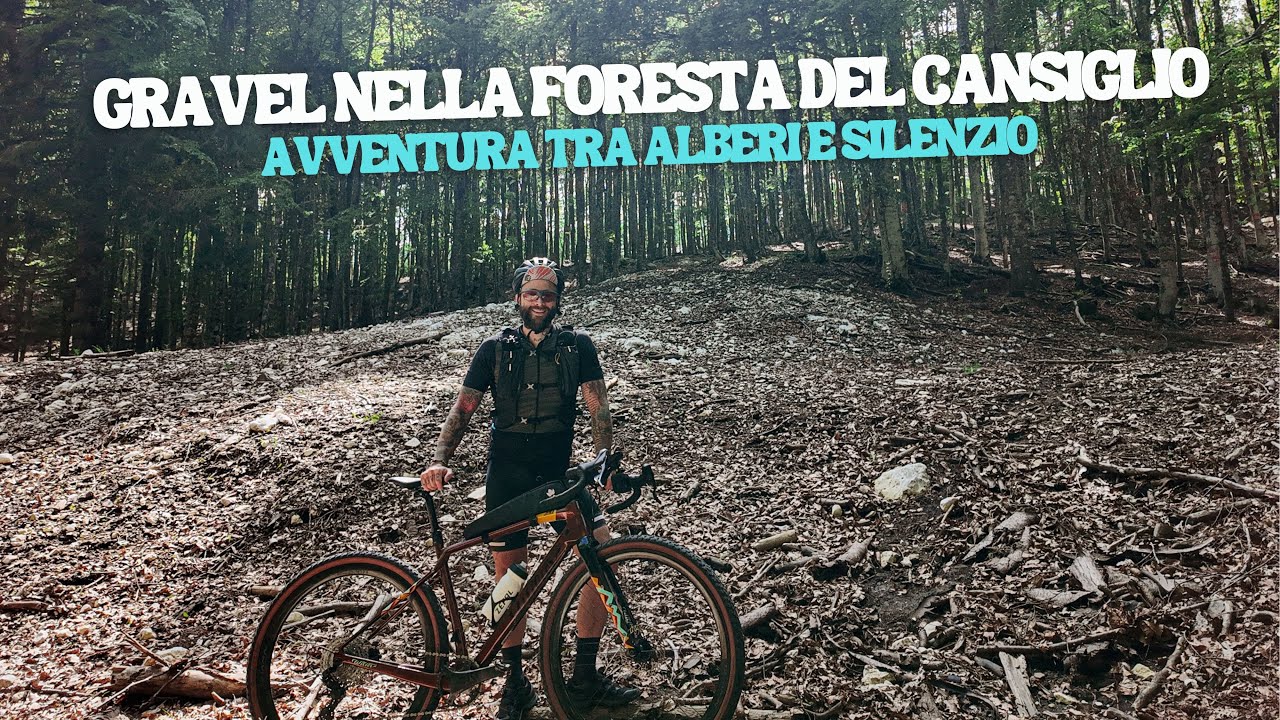 GRAVEL NELLA FORESTA DEL CANSIGLIO : pedaliamo in paradiso !!