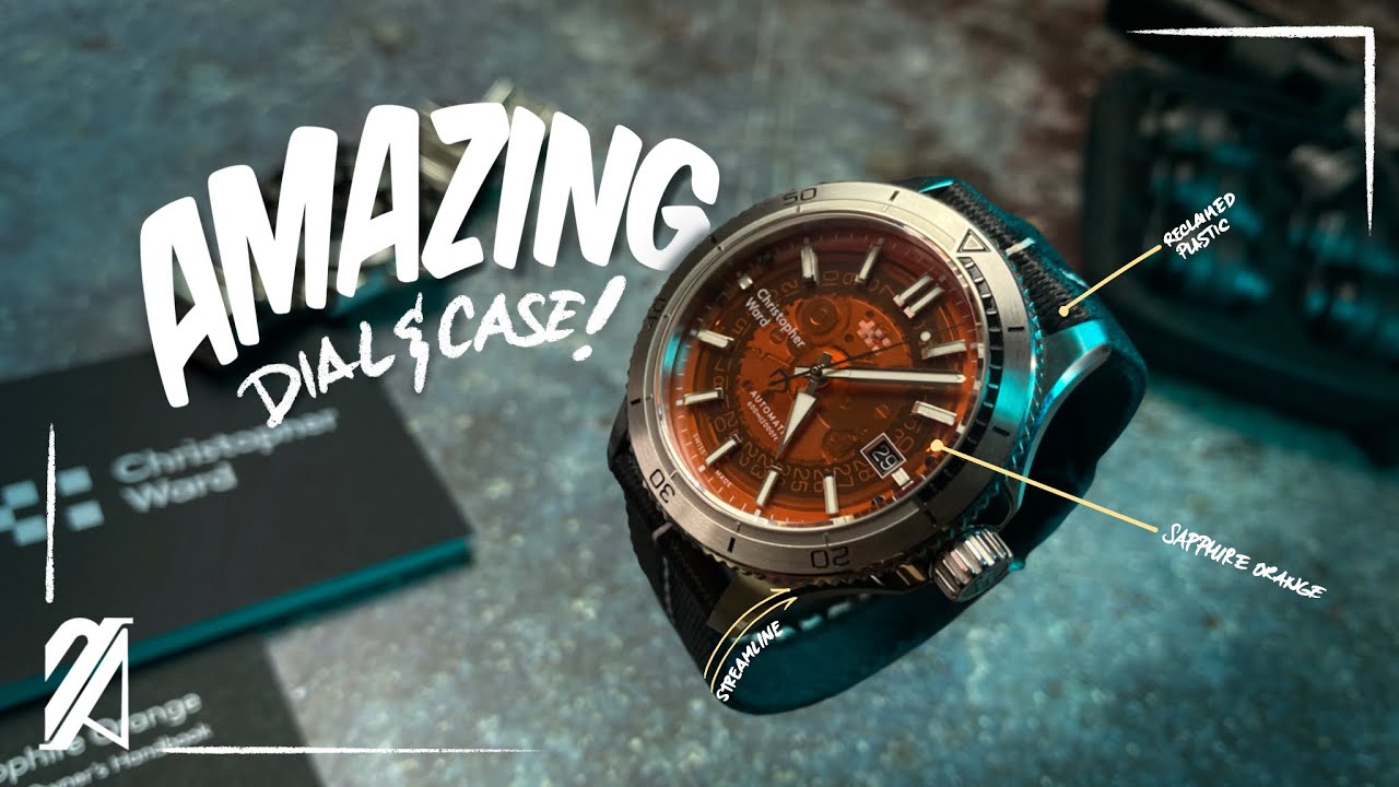 Hands-On Review: Christopher Ward C60 Orange Sapphire