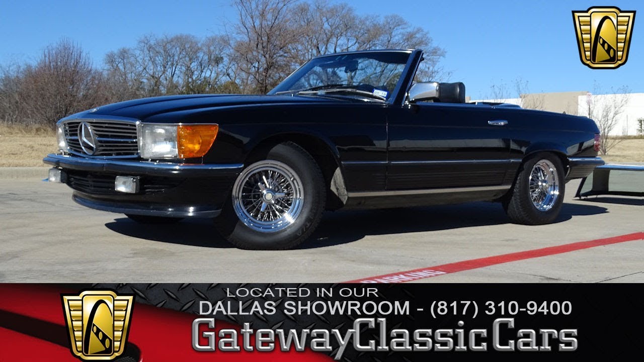 1984 Mercedes Benz 500SL Euro Import #879 Gateway Classic Cars of Dallas