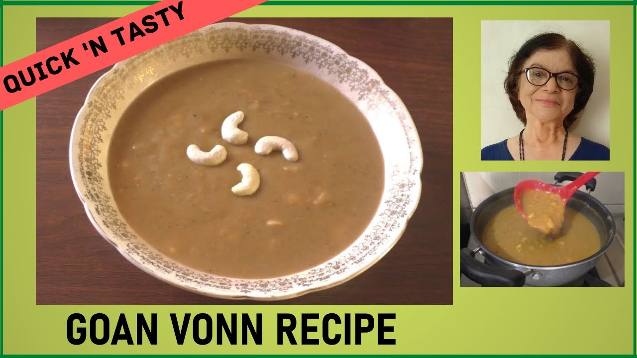 Goan Vonn Recipe / Traditional Kazarachi soji / Goan Sweet Dish With Jaggery / Goan dessert