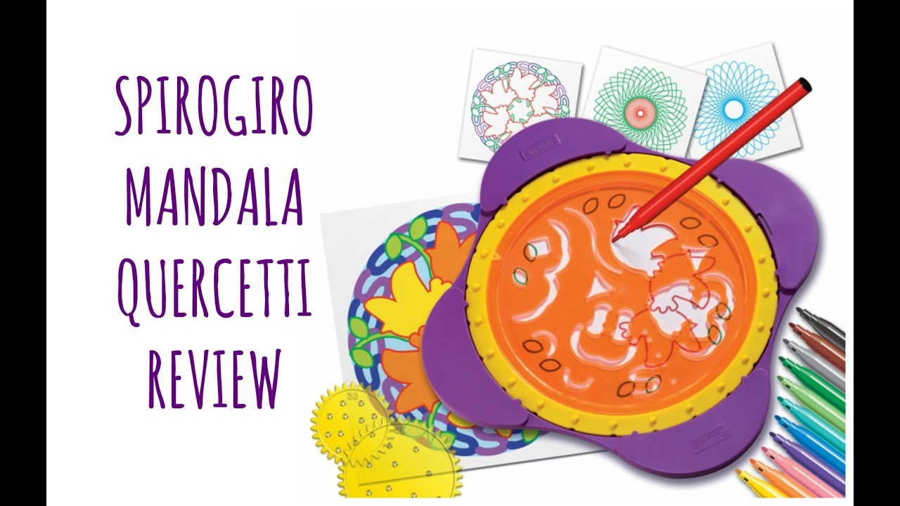 Spirogiro Mandala Quercetti! (Recensione Giochi creativi) Arte per Te
