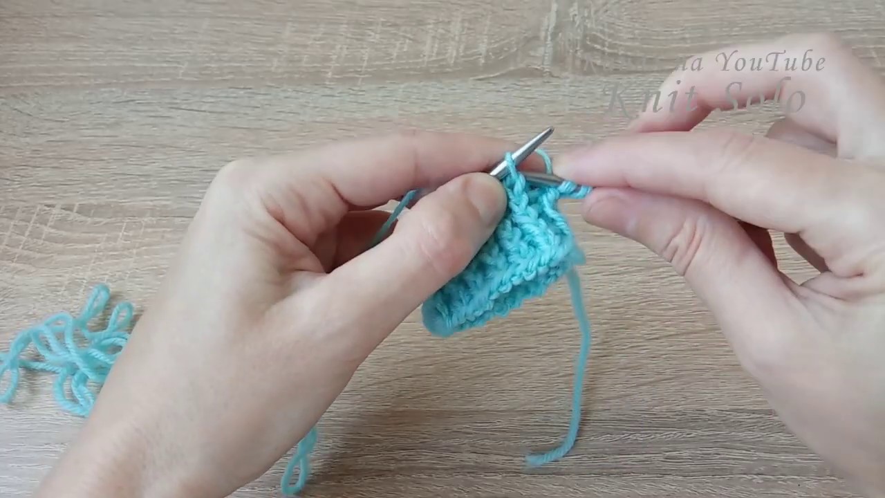 Ткацкая резинка по кругу. Knit Solo