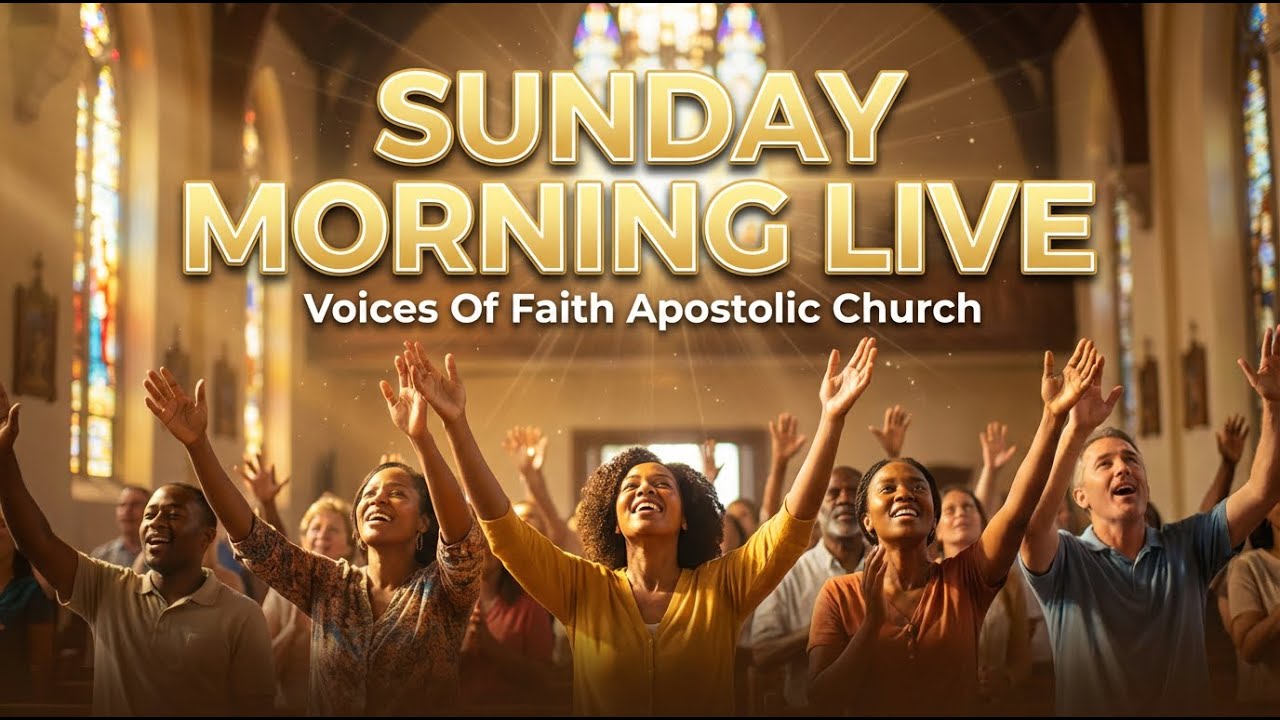 Sunday Morning Live Worship | Voices Of Faith Apostolic Church Nassau Bahamas | Powerful Apostolic S