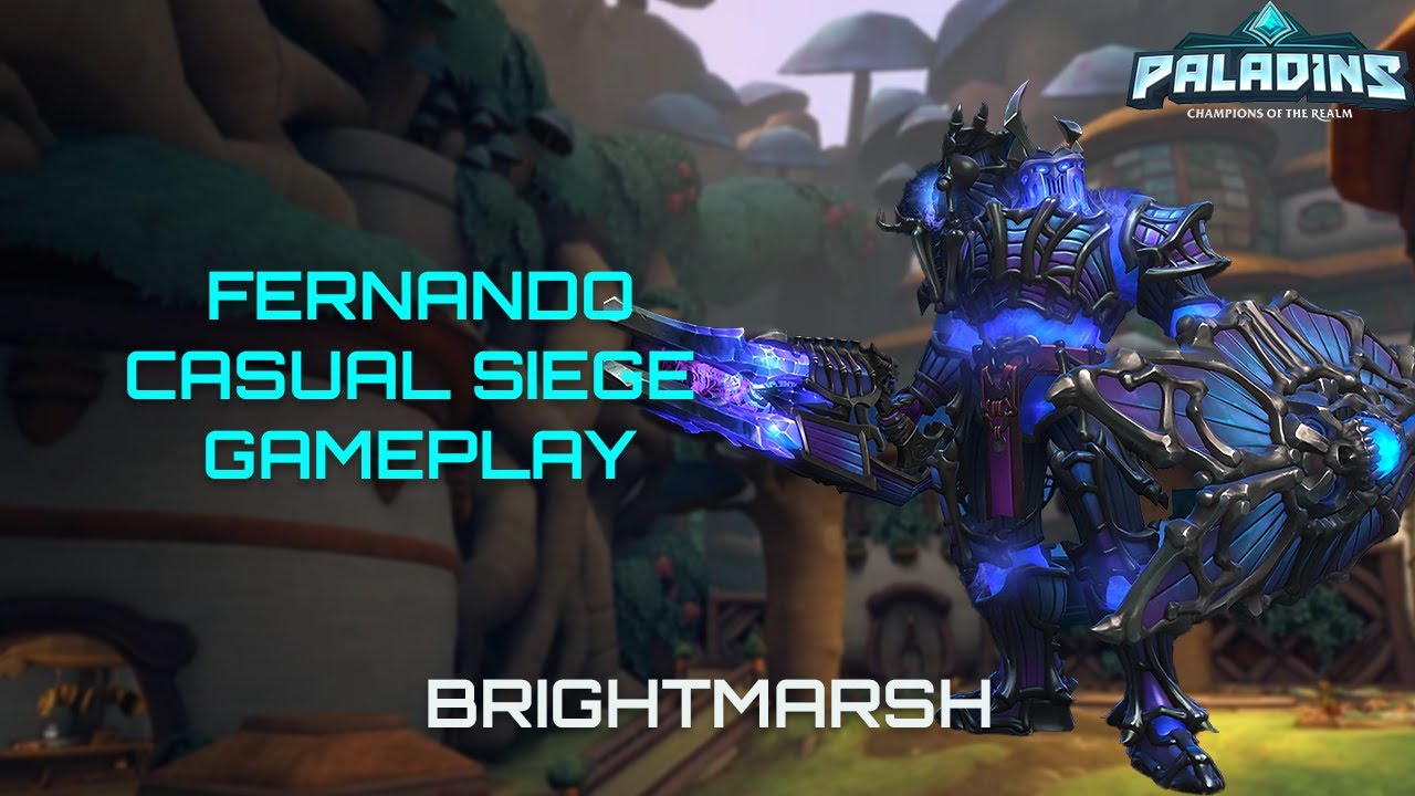 Forgot To Switch! | Fernando on Brightmarsh | Ranked | Paladins