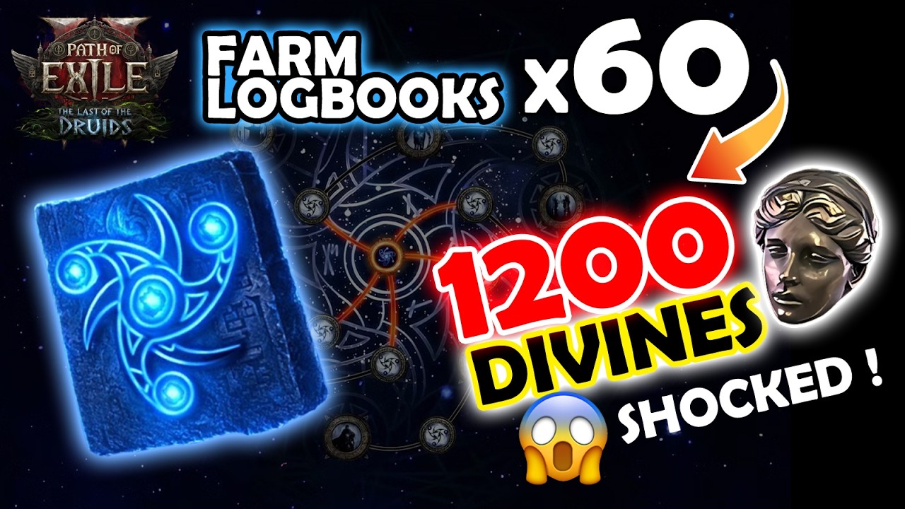 [PoE2] 60 Logbooks &rarr; 1200 Divines?! 😱 Expedition Is INSANE !!