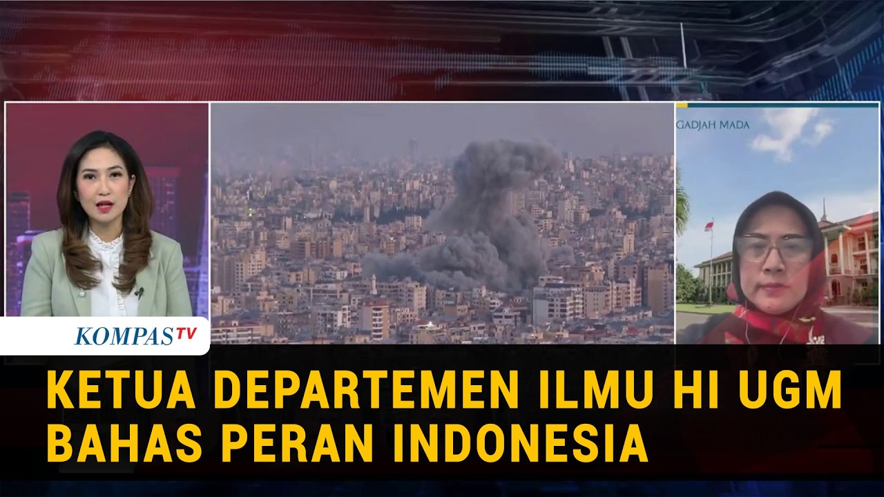 Peran Indonesia di Tengah Eskalasi Perang AS-Israel Vs Iran Ini Kata Ketua Departemen Ilmu HI UGM