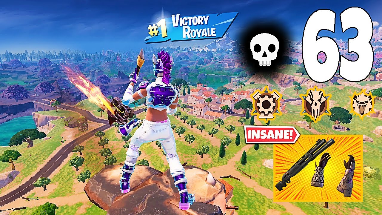 63 Elimination Solo Vs Squads 