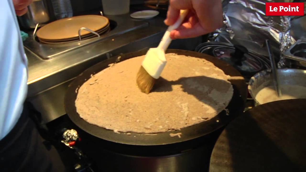 Saint-Malo fond de plaisir pour la galette à l'andouille