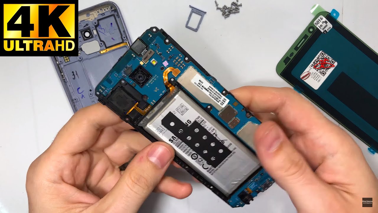 Samsung Galaxy J6 2018 j600 - Замена Экрана Разборка / LCD Replacement Disassembly