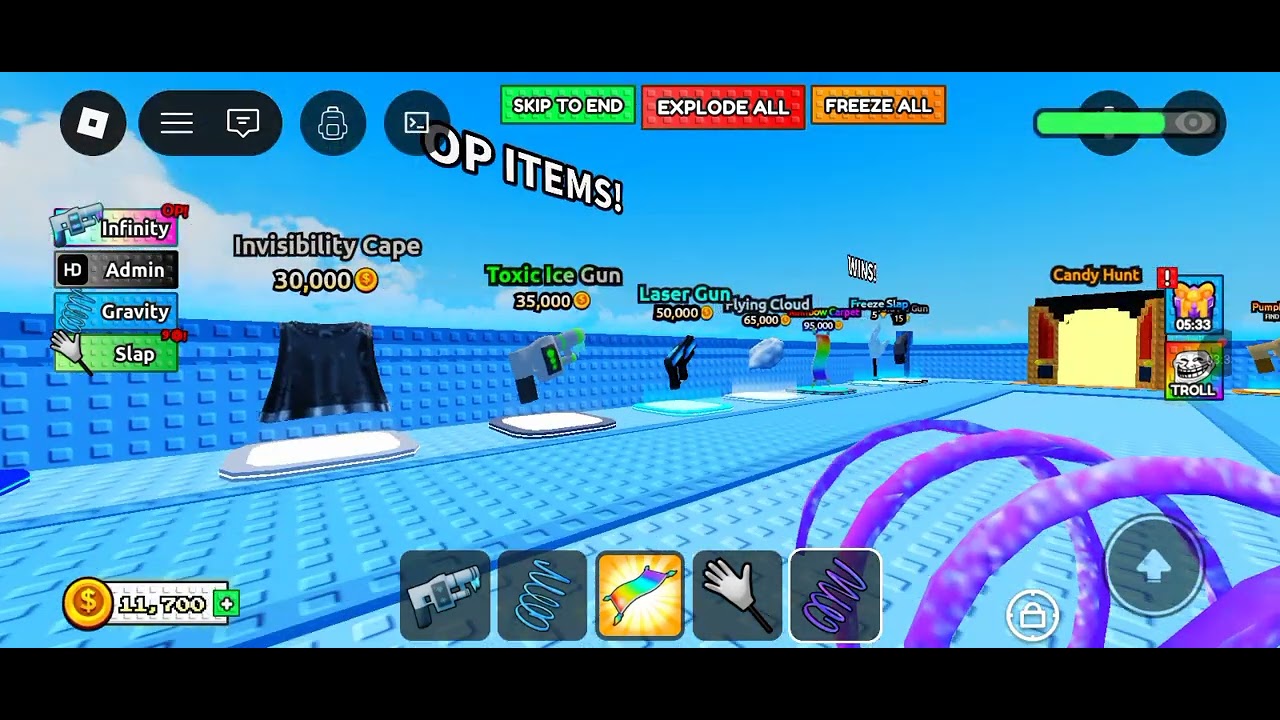 I play frozen tower