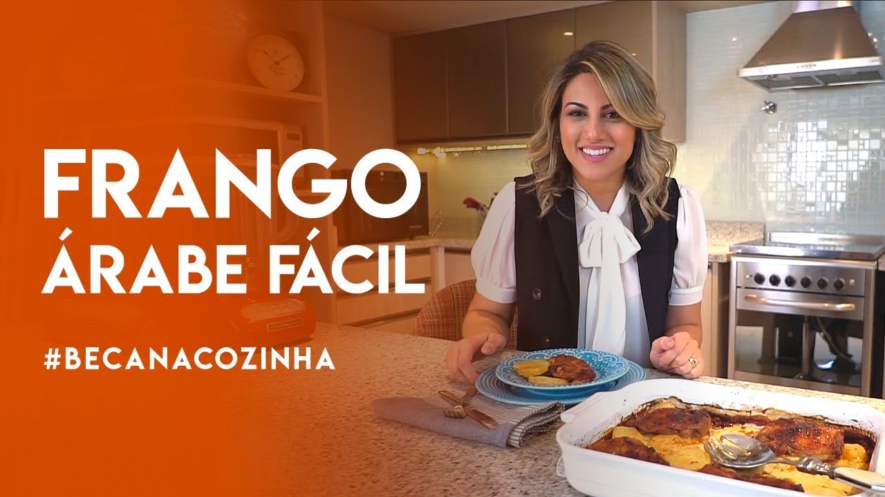 Frango Árabe Fácil | Rebeca Nemer | #BecaNaCozinha