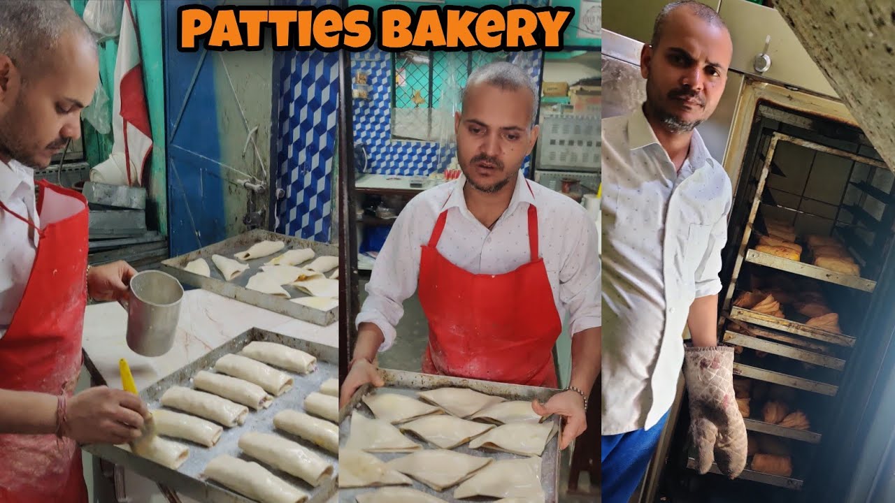Patties Making In Bakery | Puffs (Patties) Factory | Factory Making Of Puffs (Patties)