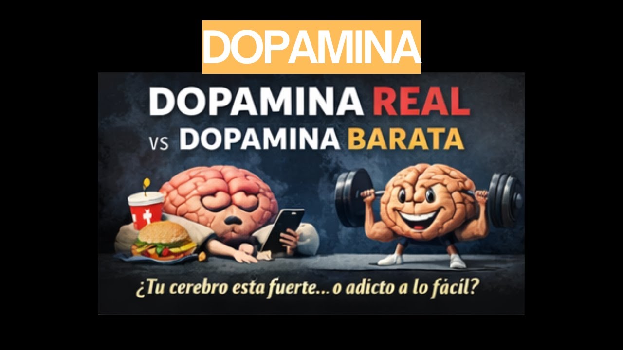 Dopamina real vs dopamina barata