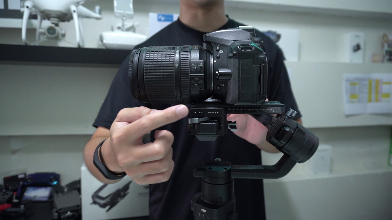 DJI RONIN S สอนใช้งาน วิธีใช้ ตั้งค่า วิธีบาลานซ์เบื้องต้น